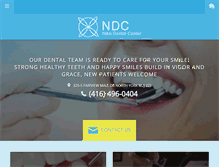 Tablet Screenshot of fairviewmalldentist.com